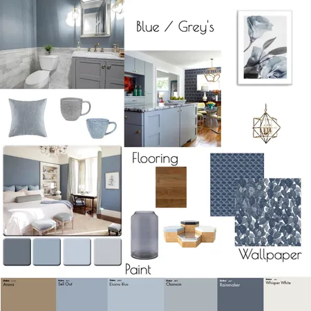 Monochromatic Mood Board Interior Design Mood Board by Airlie Dayz Interiors + Design on Style Sourcebook