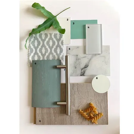 Material board - kitchen Interior Design Mood Board by Nicola on Style Sourcebook