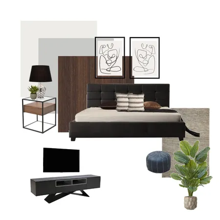 Bedroom 1 Interior Design Mood Board by Meghna on Style Sourcebook