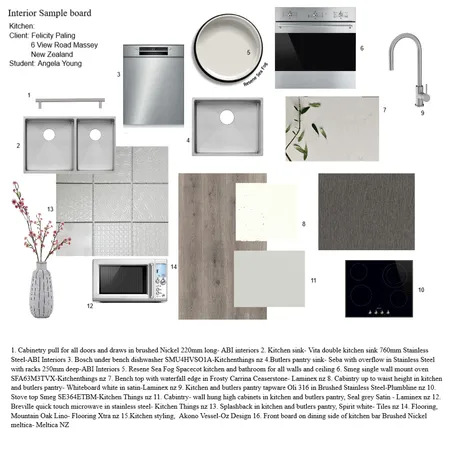 Felicity-kitchen reno Interior Design Mood Board by Renee Interiors on Style Sourcebook