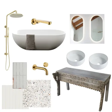 girls bathroom Interior Design Mood Board by tahnee on Style Sourcebook