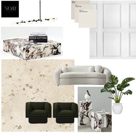 A Touch of Brow- Option 2 Interior Design Mood Board by NOIR DESIGNS PERTH on Style Sourcebook