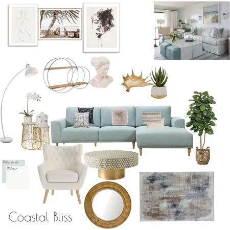 Coastal Bliss Interior Design Mood Board by BS interior and design on Style Sourcebook