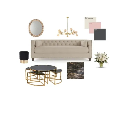 HOLLYWOOD GLAM Interior Design Mood Board by Srutilekha Bharali on Style Sourcebook