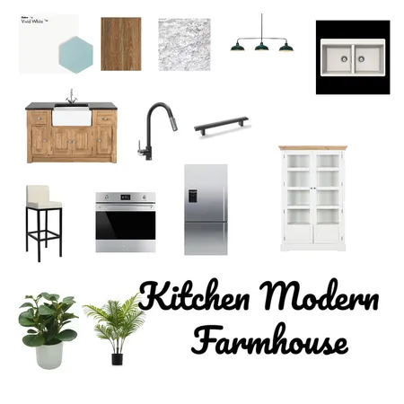 Kitchen Modern Farmhouse Interior Design Mood Board by jmccanne on Style Sourcebook