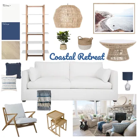 Coastal Retreat Interior Design Mood Board by JLevkous on Style Sourcebook