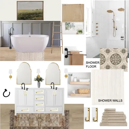 richins master bath 3 Interior Design Mood Board by kateburb3 on Style Sourcebook