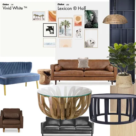 Gallery Wall Living Interior Design Mood Board by Lil Interiors on Style Sourcebook