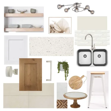 Slindile's Flat - Kitchen Interior Design Mood Board by Nuwach Interiors on Style Sourcebook