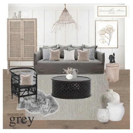 Shades of Grey Interior Design Mood Board by Samantha Anne Interiors on Style Sourcebook