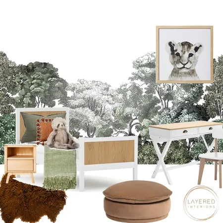 Sage Kids Bedroom Interior Design Mood Board by Layered Interiors on Style Sourcebook