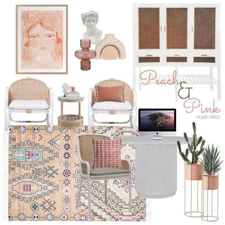 Peach & Pink Interior Design Mood Board by Manea Interior Design & Styling on Style Sourcebook