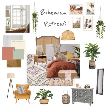 Bohemian Interior Design Mood Board by anita.garciazamb on Style Sourcebook