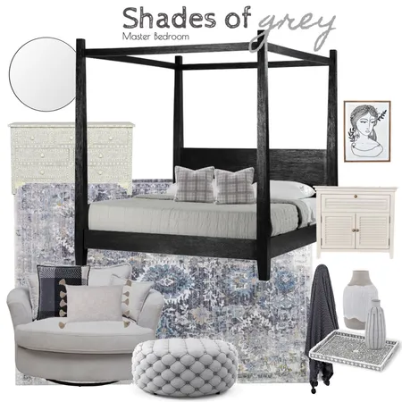 Shades of Grey Interior Design Mood Board by Manea Interior Design & Styling on Style Sourcebook