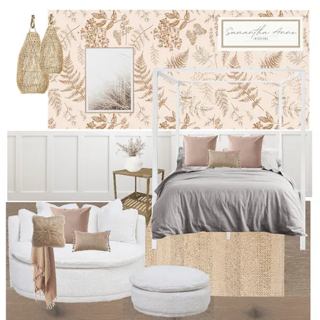 Shades of Pink & Peach Interior Design Mood Board by Samantha Anne Interiors on Style Sourcebook