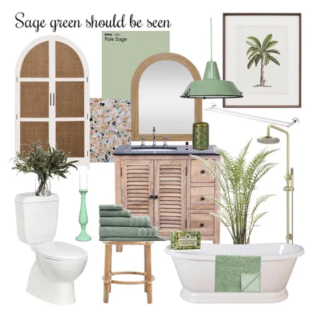 BATHROOM Interior Design Mood Board by L-A on Style Sourcebook