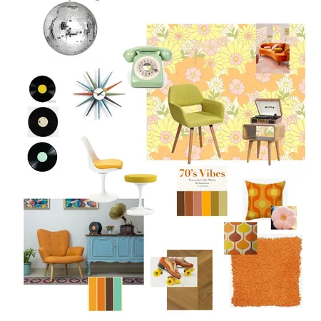 Mid Century Interior Design Mood Board by Marianna M on Style Sourcebook