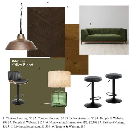 Coco Jackson Main Bar Interior Design Mood Board by Home Styling Melbourne on Style Sourcebook