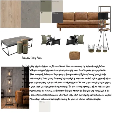 Industrial Interior Design Mood Board by laurenelizabethkendall on Style Sourcebook