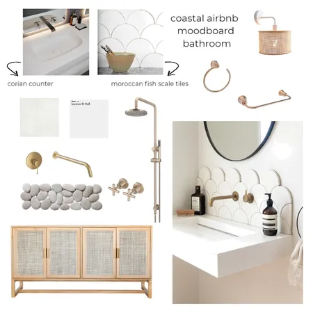 coastal airbnb Interior Design Mood Board by Gina_R on Style Sourcebook