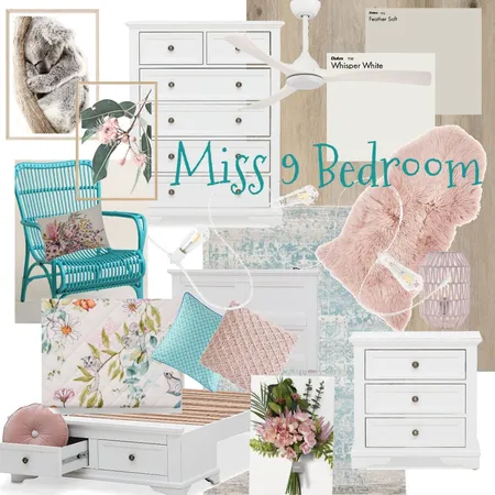 9yo Daughter Room Interior Design Mood Board by Jesska81 on Style Sourcebook