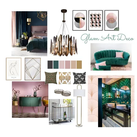 Art Deco Interior Design Mood Board by Wingchick on Style Sourcebook