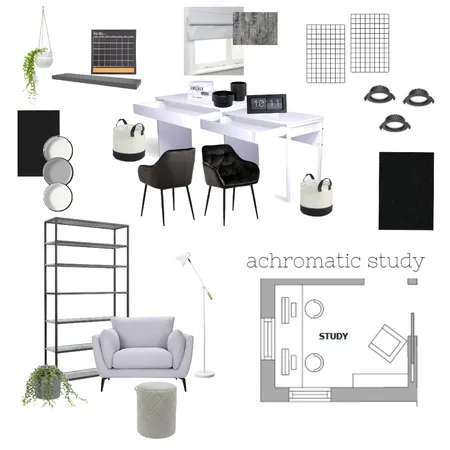 Study Interior Design Mood Board by nicstew on Style Sourcebook