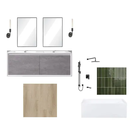 Joelsguestbath Interior Design Mood Board by LC Design Co. on Style Sourcebook