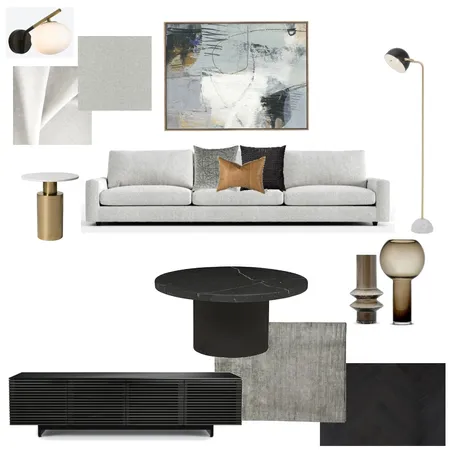 Living Room 1 Interior Design Mood Board by DKD on Style Sourcebook