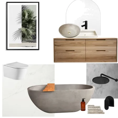 ideal bathroom Interior Design Mood Board by Fleur Design on Style Sourcebook