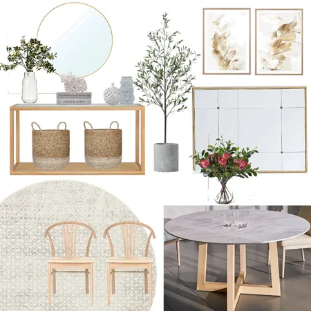 Mel - Dining & Entryway Interior Design Mood Board by Eliza Grace Interiors on Style Sourcebook