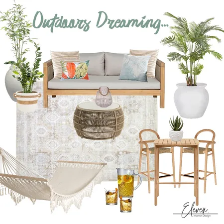 Outdoor Dreaming Interior Design Mood Board by Manea Interior Design & Styling on Style Sourcebook