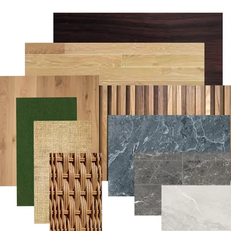 matetrial board Interior Design Mood Board by qihe on Style Sourcebook