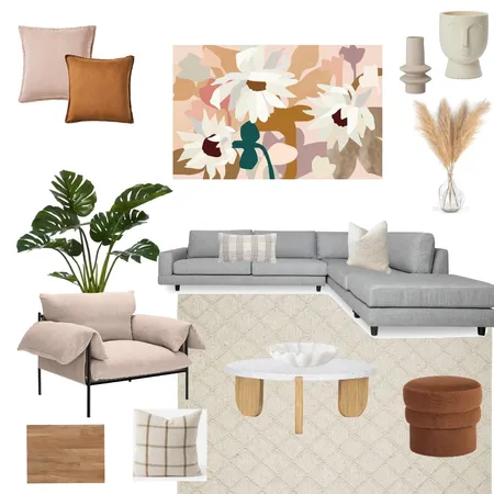 Melissa Living Room 4 Interior Design Mood Board by Andi on Style Sourcebook