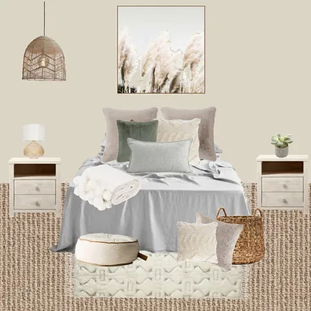 Bedroom muted colours Interior Design Mood Board by Gsheps on Style Sourcebook