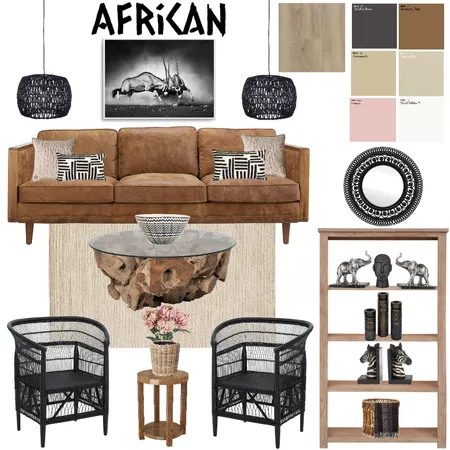 African Interior Design Mood Board by jamiej on Style Sourcebook