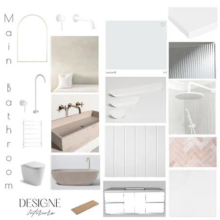 Main Bathroom Selections Interior Design Mood Board by lucytoth on Style Sourcebook