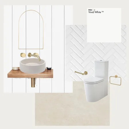 First floor powder room Interior Design Mood Board by Chloe.roberts on Style Sourcebook