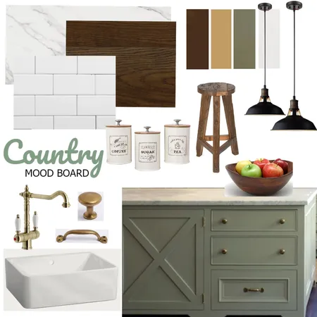 Module 3- Country Style Interior Design Mood Board by Valerie Joan Interiors on Style Sourcebook