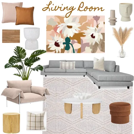 Melissa Living Room 2 Interior Design Mood Board by Andi on Style Sourcebook