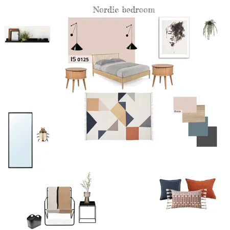 Nordic bedroom Interior Design Mood Board by hila1973 on Style Sourcebook