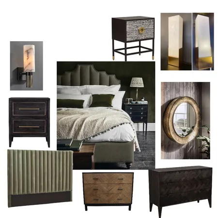 Burrows Bedroom Interior Design Mood Board by Leigh Fairbrother on Style Sourcebook