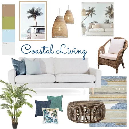 Coastal Living Interior Design Mood Board by Valeria Fang on Style Sourcebook