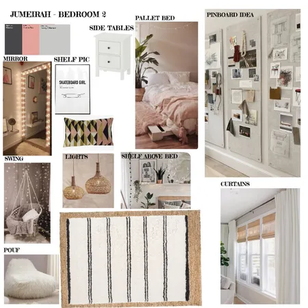 JUMEIRAH 6- PALLET BED Interior Design Mood Board by Dorothea Jones on Style Sourcebook