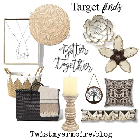 Target decor June Interior Design Mood Board by Twist My Armoire on Style Sourcebook