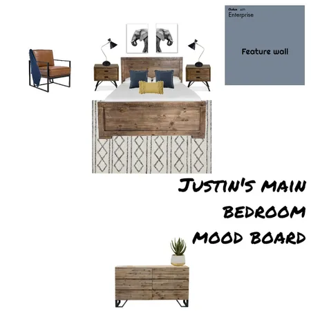 Justin's main bedroom Interior Design Mood Board by BelindaKis on Style Sourcebook