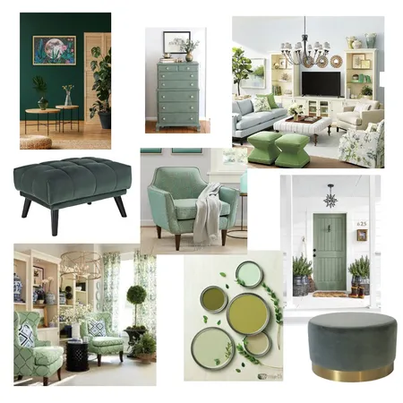 Monochromatic Color Scheme Module 6 Interior Design Mood Board by JHarmany on Style Sourcebook