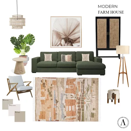 Modern farmhouse Interior Design Mood Board by aditi shantanu on Style Sourcebook