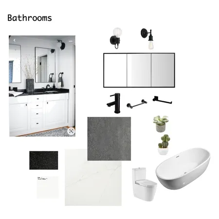 Main Bath Phoenix Condo Interior Design Mood Board by AlineGlover on Style Sourcebook