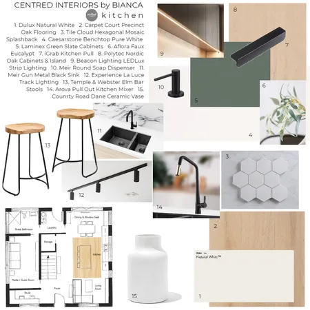 Ridgewood Drive Project - KITCHEN Interior Design Mood Board by Centred Interiors on Style Sourcebook